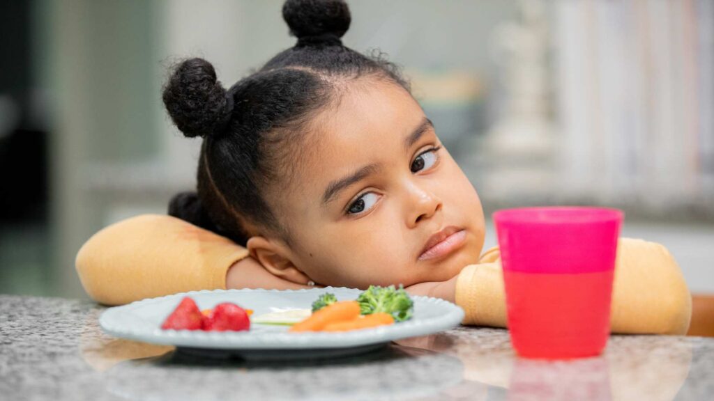 Picky eaters with autism